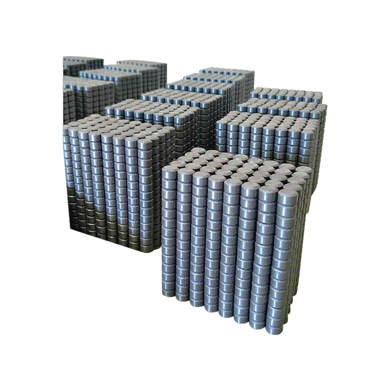 Black Round Ferrite Permanent Magnet Cylinder
